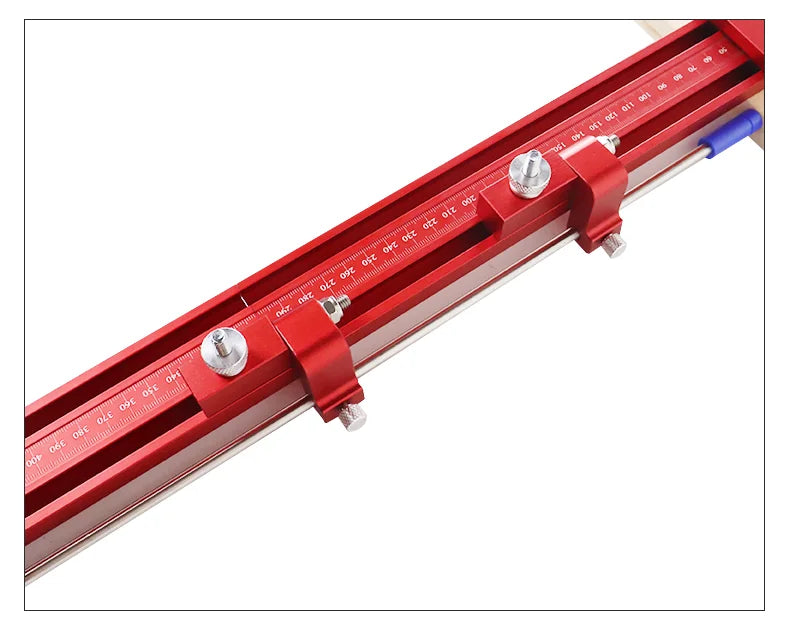 Parallel Rail Guide System Aluminium Alloy Circular Saw Track Set Fixed Guide Rail Bracket for Track Saw Repeatable Cuts